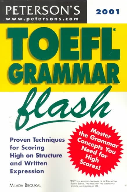 Peterson's TOEFL Grammar Flash