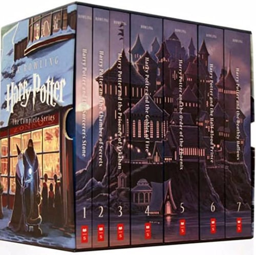 Harry Potter The Complete Series Paperback Box Set (Books 1-7)