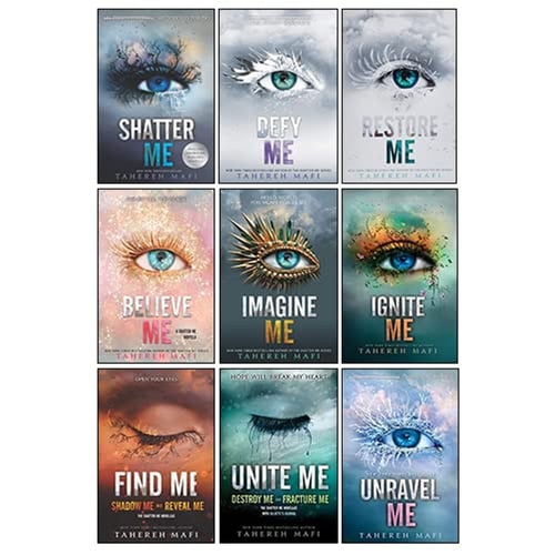 Shatter Me Series 9 Books Set By Tahereh Mafi